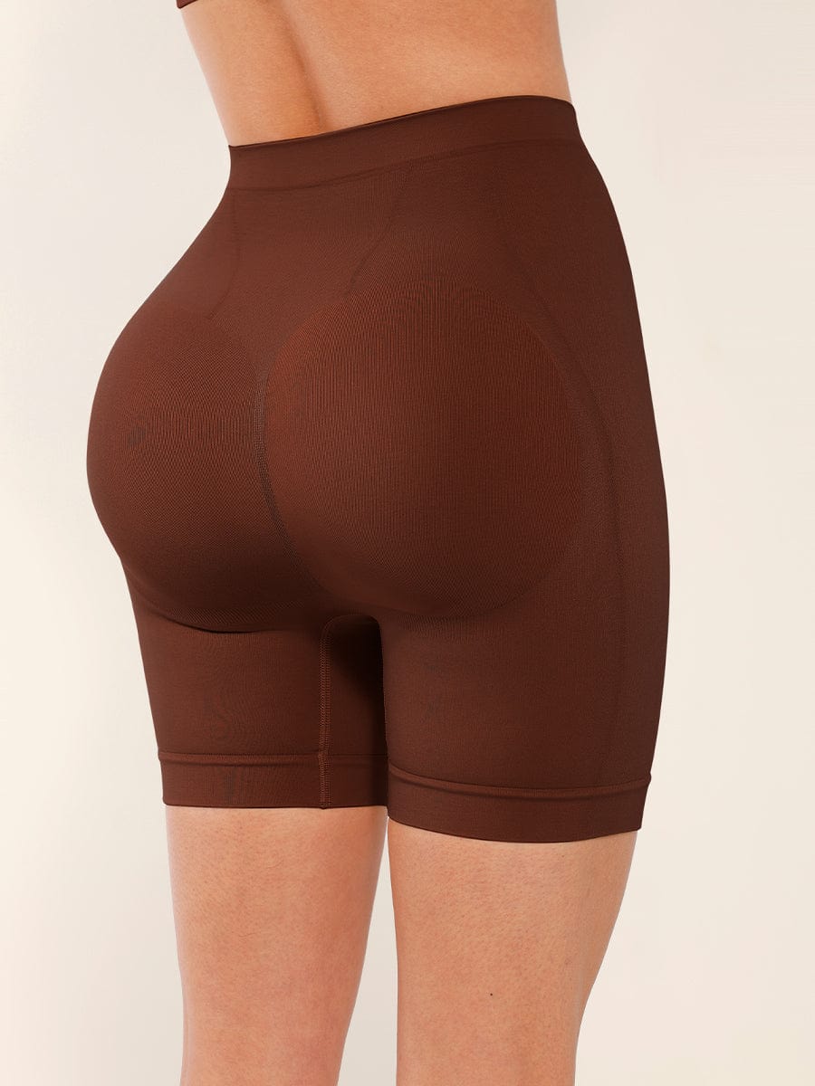 Seamless Slimming Mid-Waist Tummy Control Boyshorts - FirmaLift