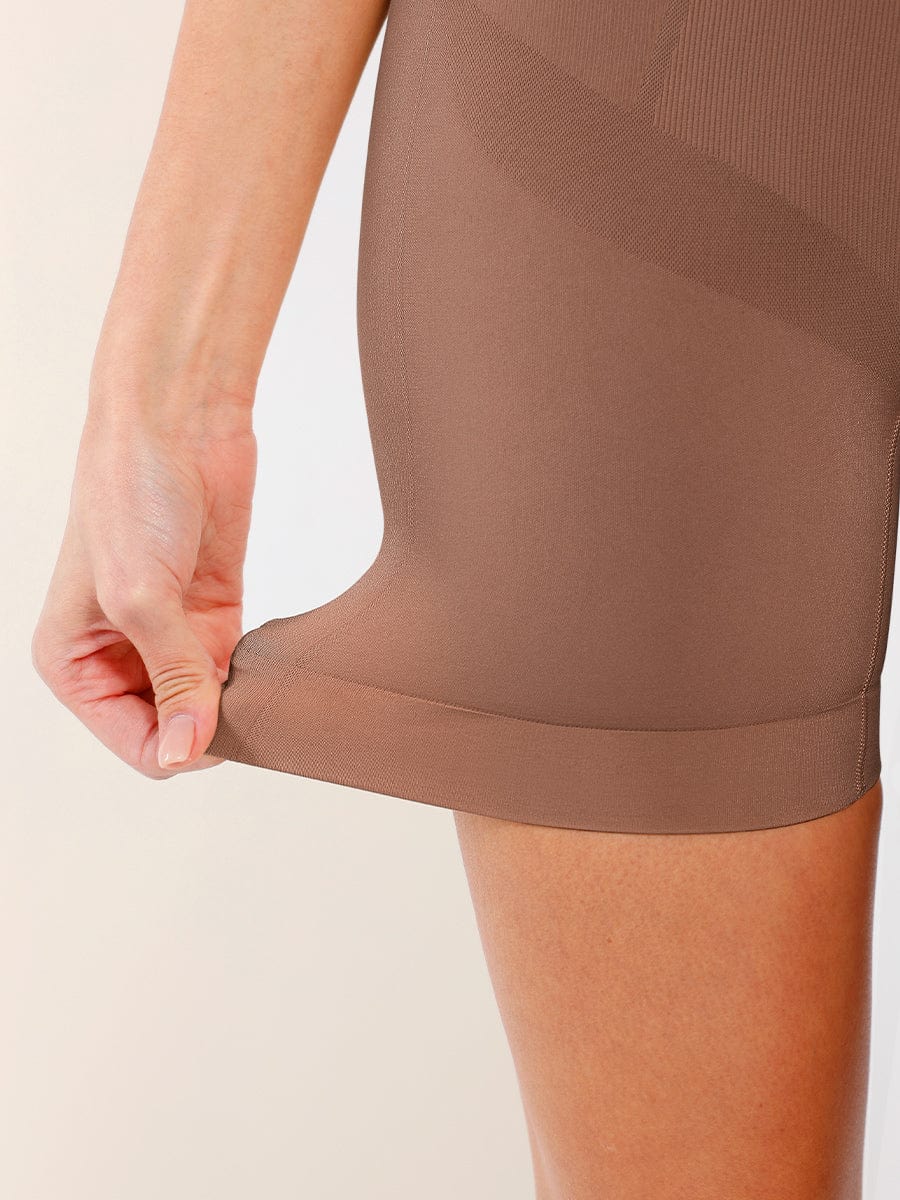 Seamless Slimming Mid-Waist Tummy Control Boyshorts - FirmaLift