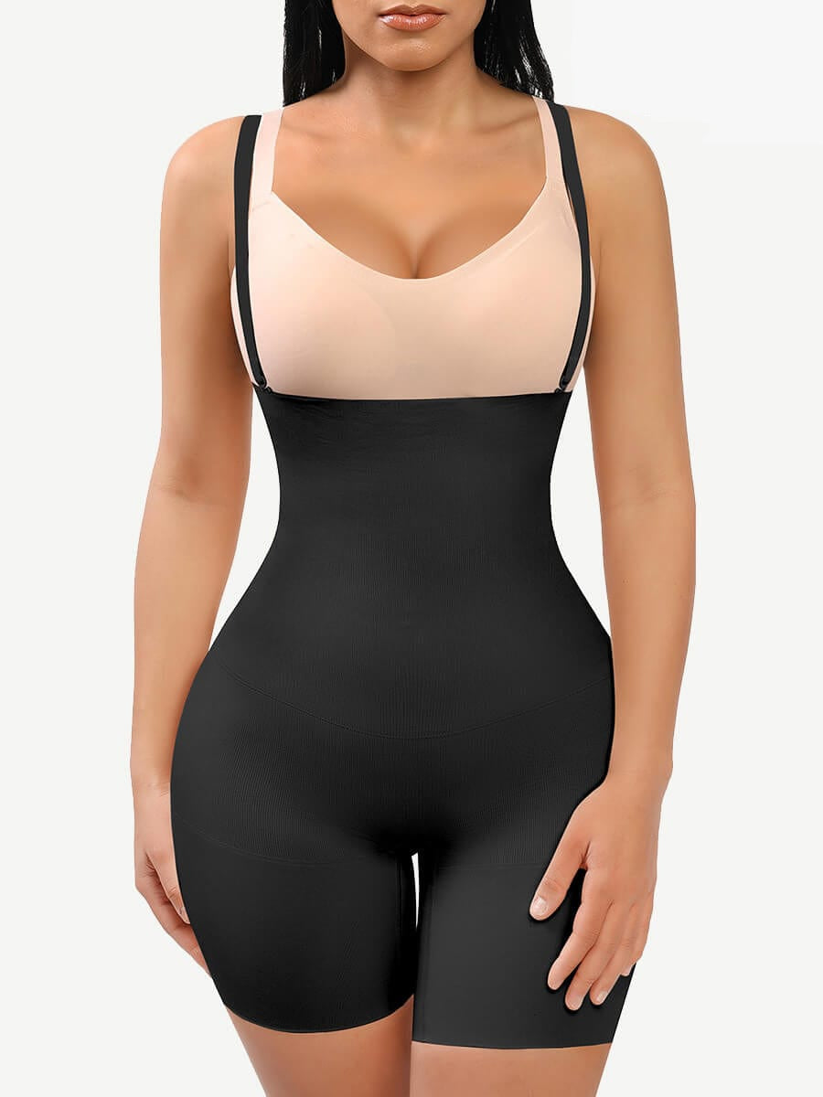 Eco-friendly Seamless Shapewear Bodysuit with Tummy Control and Butt Lift - FirmaActive