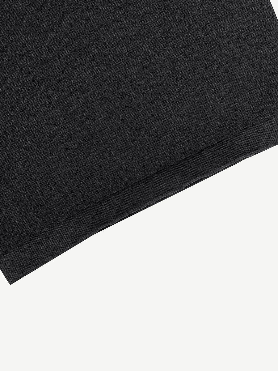 Eco-friendly Seamless V Neck Long Sleeve Waist Trimming Shaper Dress - FirmaSculpt