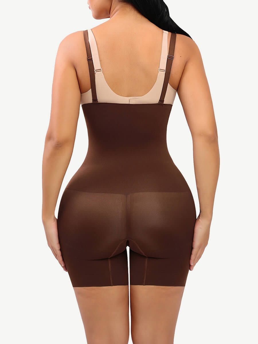 Eco-friendly Seamless Shapewear Bodysuit with Tummy Control and Butt Lift - FirmaActive