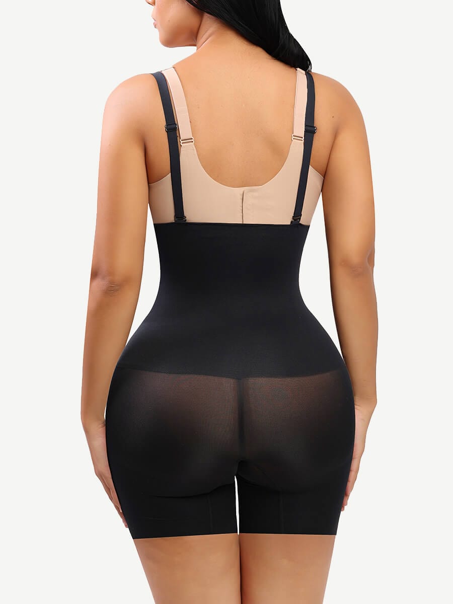 Eco-friendly Seamless Shapewear Bodysuit with Tummy Control and Butt Lift - FirmaActive