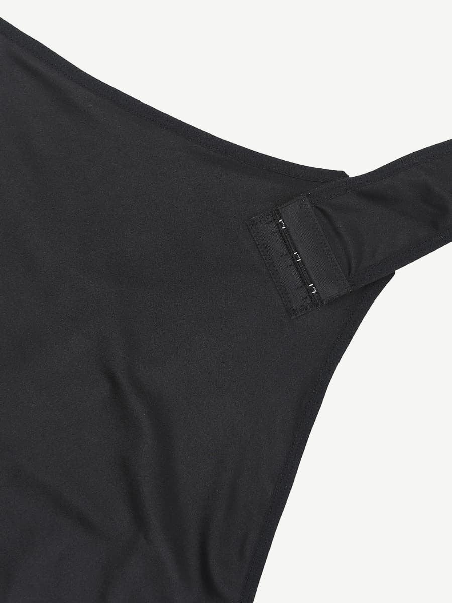 Deep V-neck Waist Abdomen Sculpting Bodysuit - FirmaSculpt