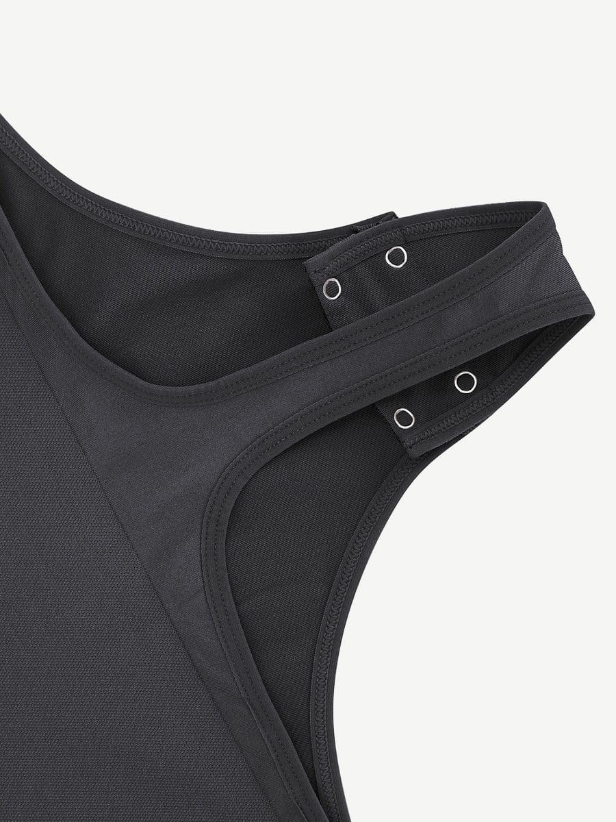 Seamless Eco-friendly Turtle Neck Long Sleeve Thong Bodysuit - FirmaFlex