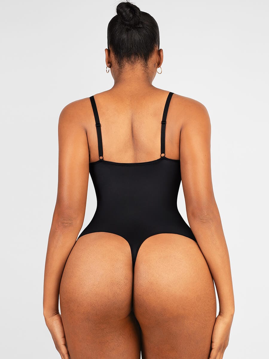Cupped Strapless Bodysuit Shapewear with Light Support - FirmaActive