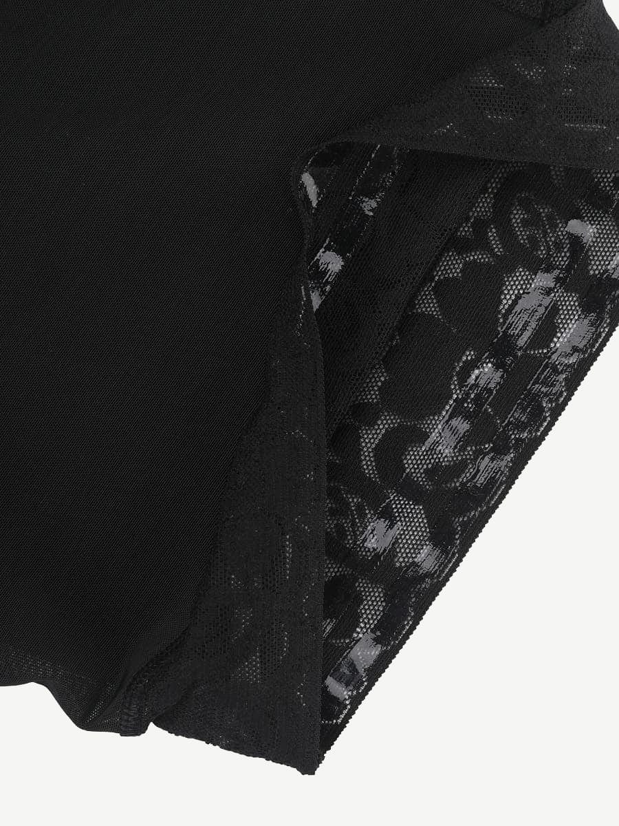 Waist Trainer Leggings with Rubber String Waist for Firm Support - FirmaControl