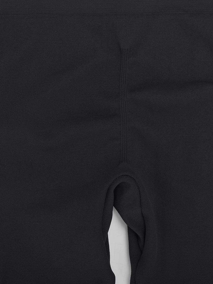 Sloped-Shoulder Flared-Leg Shaping Jumpsuit - FirmaSculpt