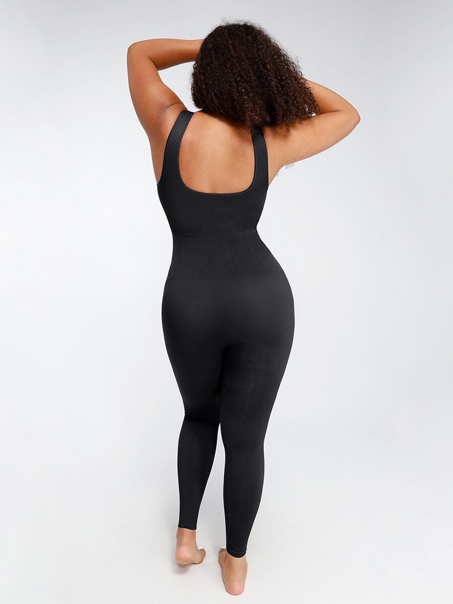 Seamless Maternity Abdominal Support Shaping Jumpsuit - FirmaSculpt