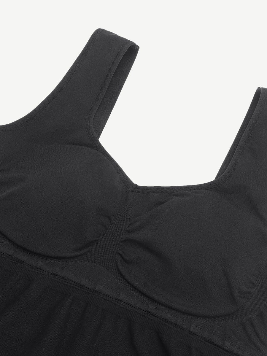 Seamless Maternity Abdominal Support Shaping Jumpsuit - FirmaSculpt