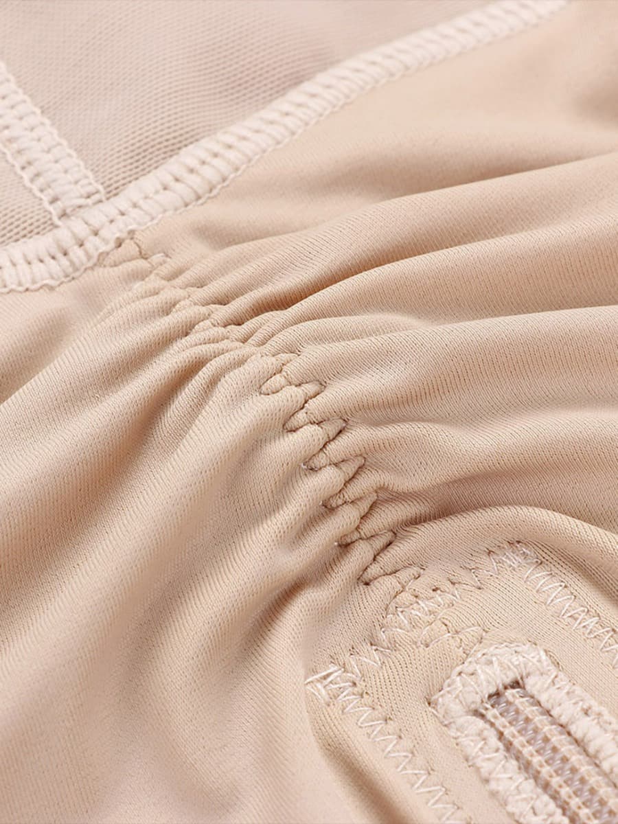Detachable Straps Full Body Zipper Shapewear with Abdominal Control - FirmaHold