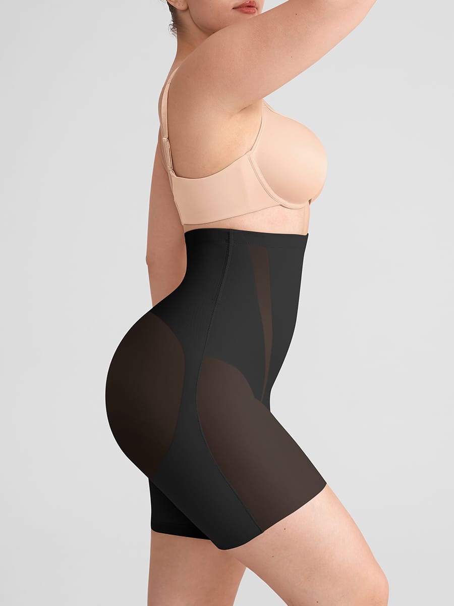 Traceless Tummy Control Thigh Slimmers with Butt Lifter - FirmaLift