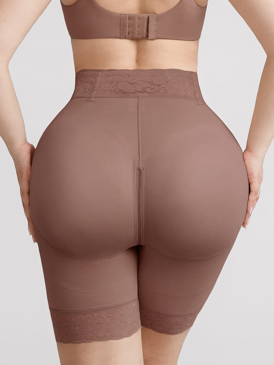 Mega Booty Invisible Boyshort Thigh Slimmers with Waist Support - FirmaLift