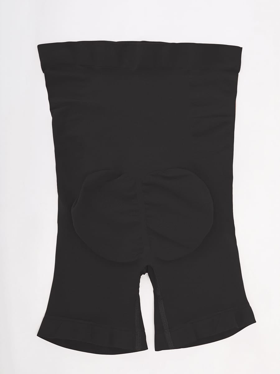 Seamless High Waist Bodyshort Shapewear with Tummy Control & Butt Lifting - FirmaSculpt