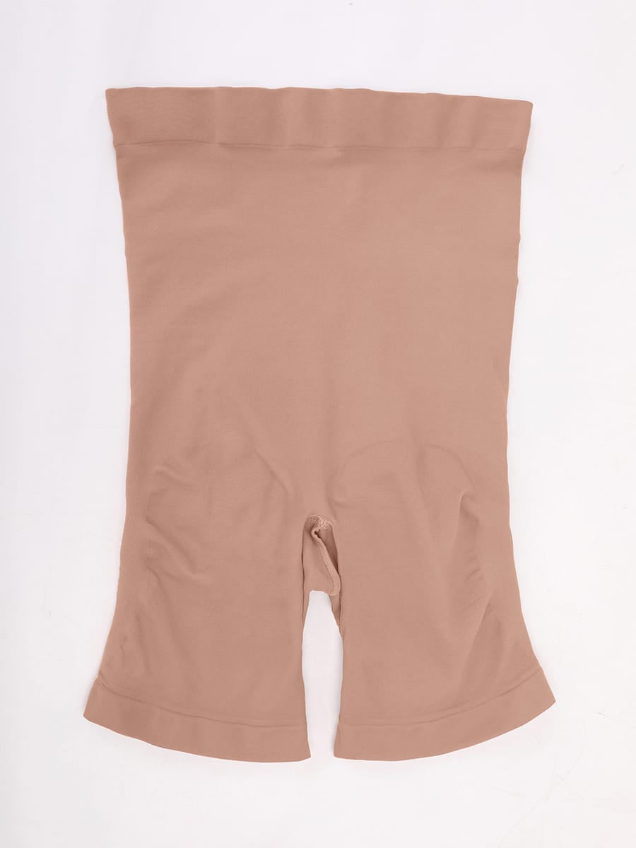 Seamless High Waist Bodyshort Shapewear with Tummy Control & Butt Lifting - FirmaSculpt