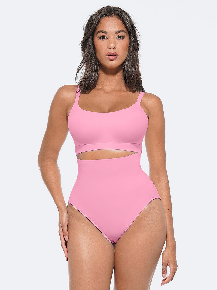 High-Waist Tummy Control Panties with Antibacterial Fabric - FirmaHold