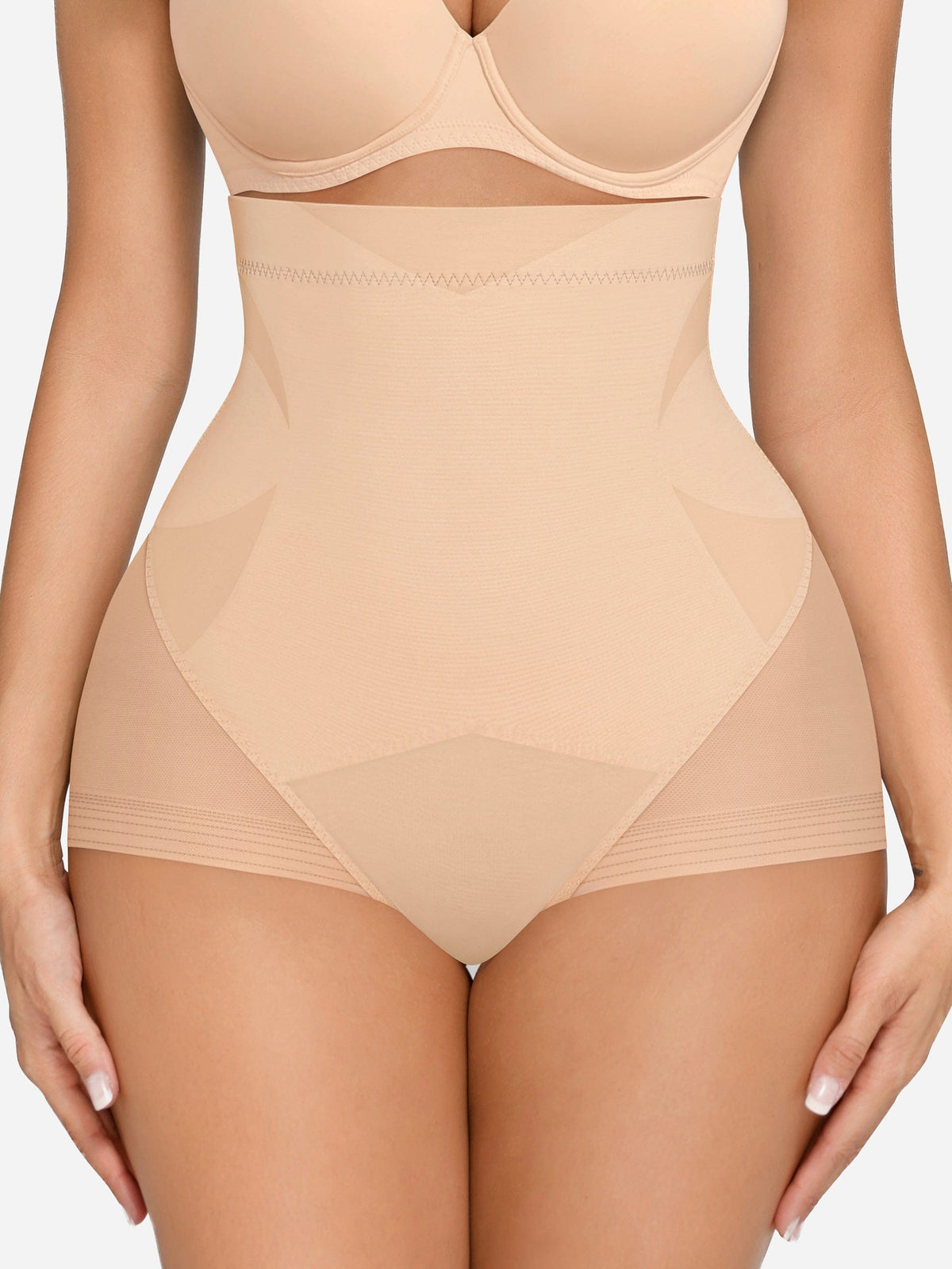 High-Waisted Sculpting Tummy Control Brief - FirmaSculpt