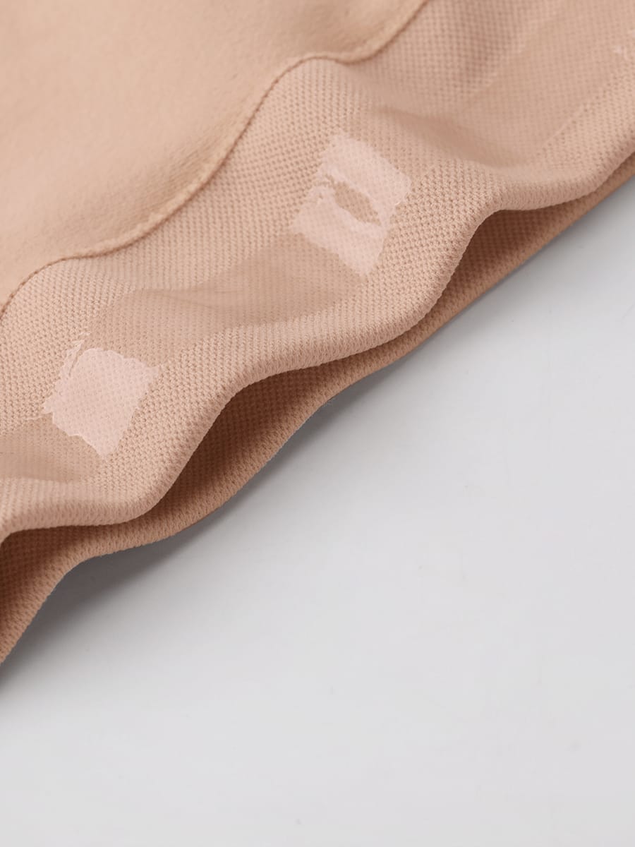 High Waist Seamless Tummy Control Thong Shapewear with Anti-Roll Silicone - FirmaHold