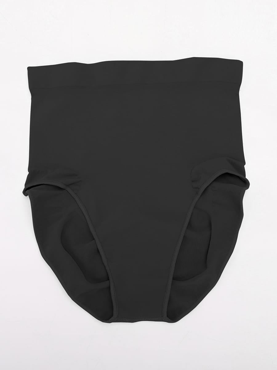 Seamless High Waist Tummy Control Briefs with Anti-Slip Silicone Waistband - FirmaHold