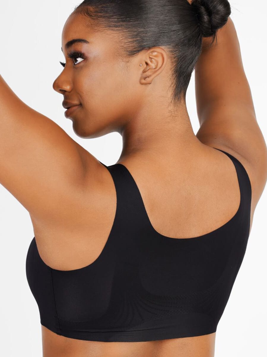 Non-Marking Comfort Wireless Bra with Drop Glue Design for Bust Support - FirmaLift
