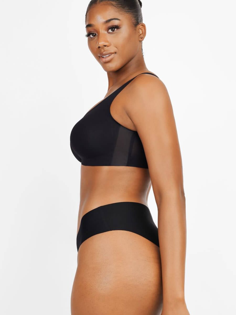 Non-Marking Comfort Wireless Bra with Drop Glue Design for Bust Support - FirmaLift