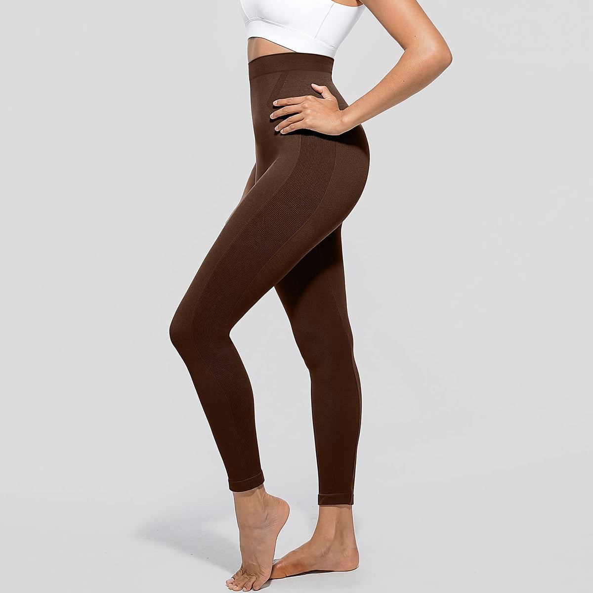 High-Waist Anti-Slip Shaping Leggings - FirmaControl