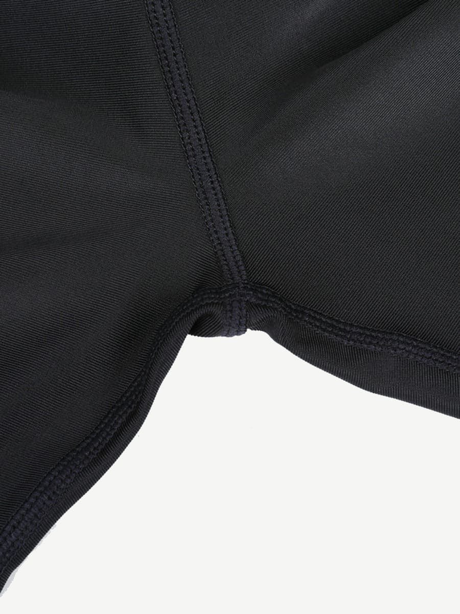High-Rise Neoprene Waist Trainer Leggings with 3-Row Hooks - FirmaControl