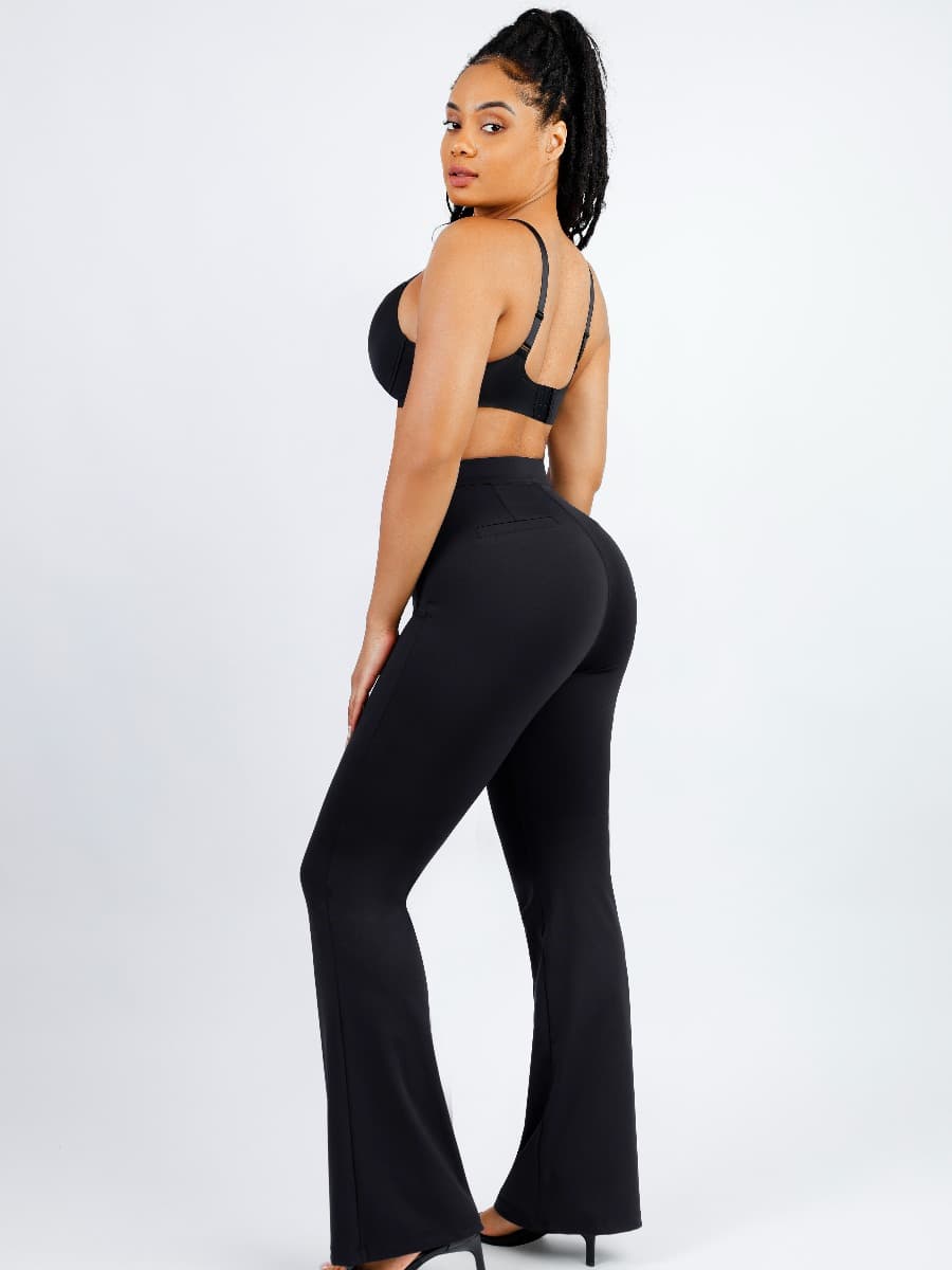 High Waist Tummy Control Flare Leggings FirmaActive