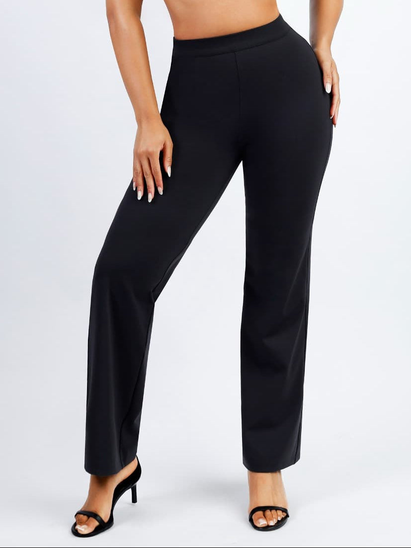 Waist Trainer Leggings with Built-in Shaping Shorts - FirmaSculpt