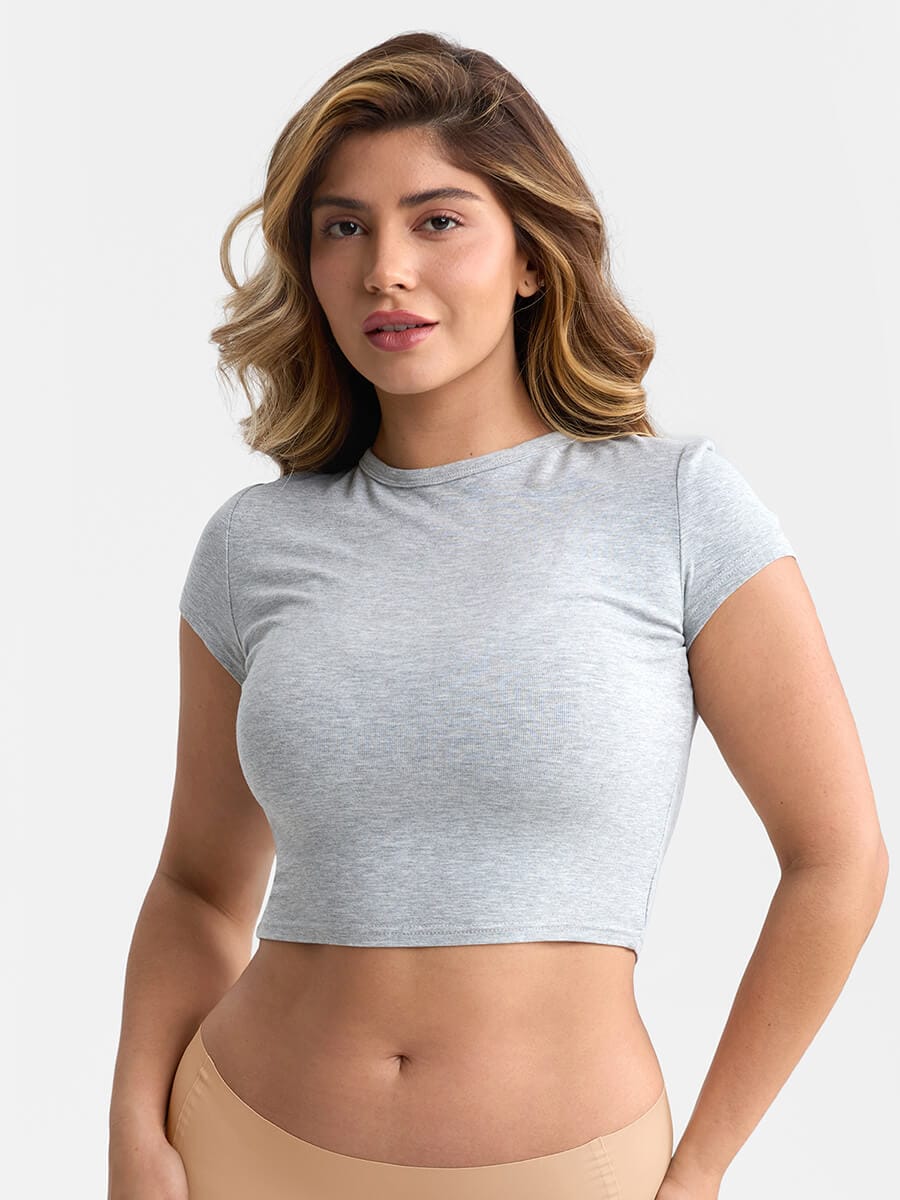 Full Coverage Minimizer Bra with Underwire Side Boning Mesh Plunge - FirmaHold