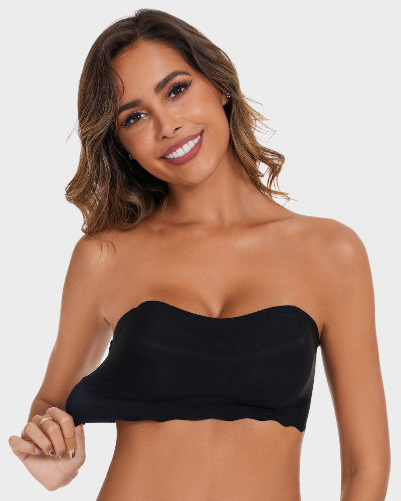 Strapless Invisible Push-Up Bra - FirmaHold