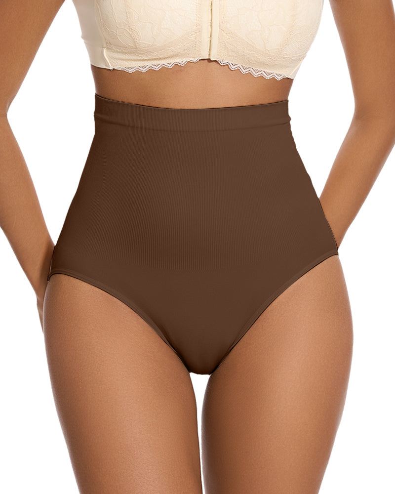High-Waist Tummy Control Briefs 2-Pack - FirmaControl