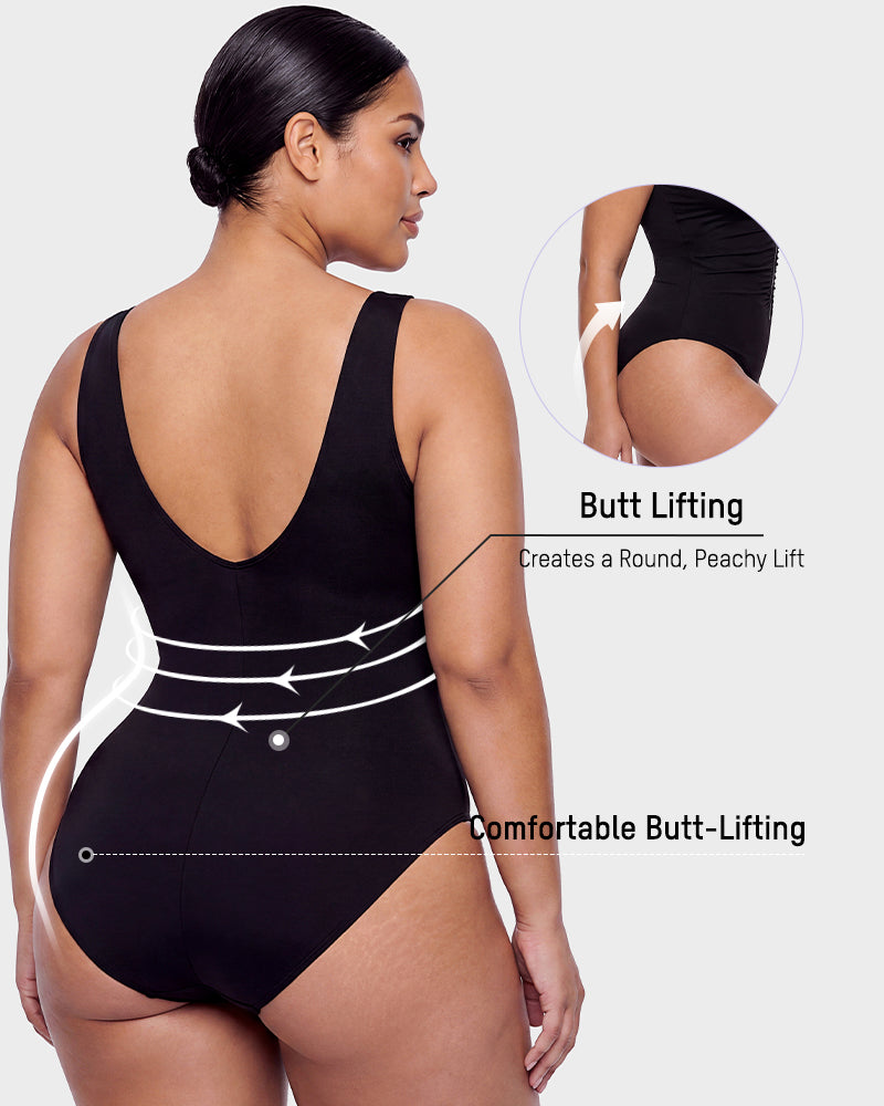 Tummy Control Shapewear Swimsuit - FirmaSculpt