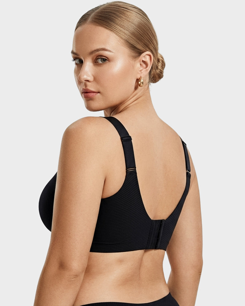 Ribbed Wireless Everyday Lift Bra 3-Pack - FirmaSoft