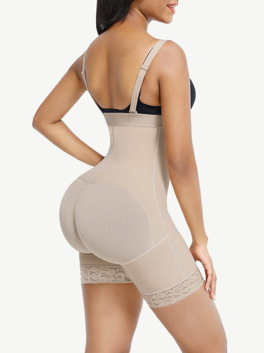 Shape My Day Full Body Butt Lifter and Tummy Control Shapewear with Adjustable Buckles - FirmaSculpt