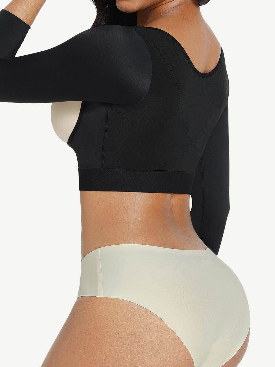Natural Postsurgical Shaping Anti-Shake Chest Elastic Hook Adjustment Top - FirmaActive