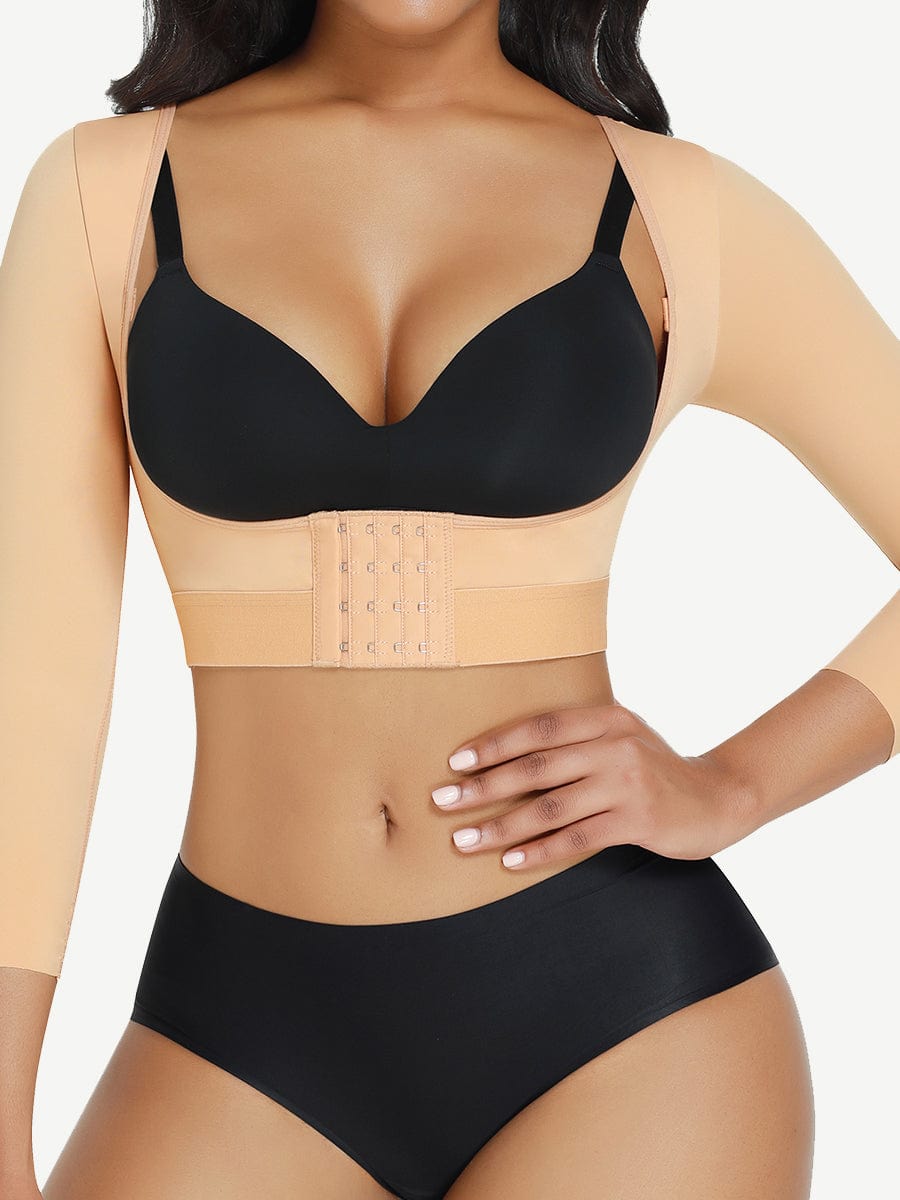 Natural Postsurgical Shaping Anti-Shake Chest Elastic Hook Adjustment Top - FirmaActive
