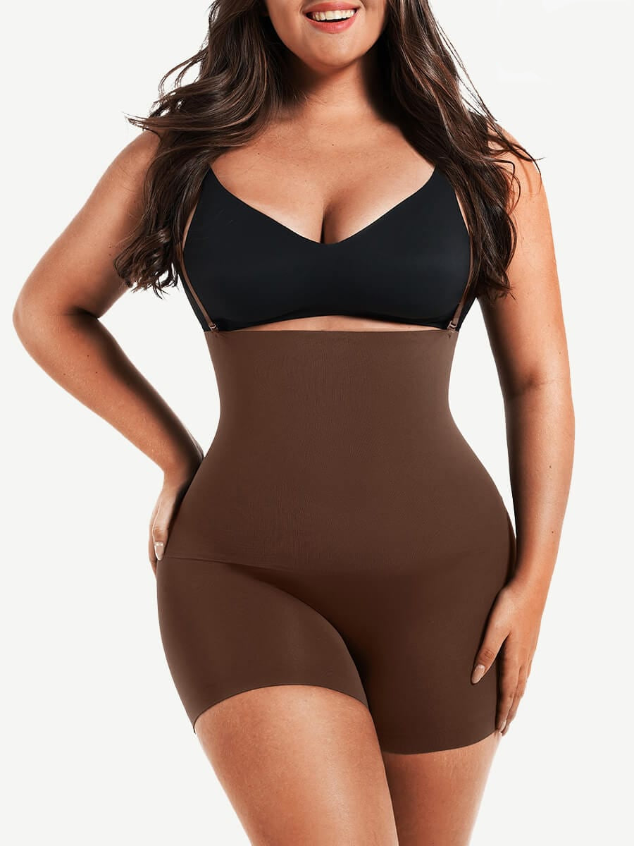 Eco-friendly Seamless High-Waisted Tummy Control Short - FirmaSmooth