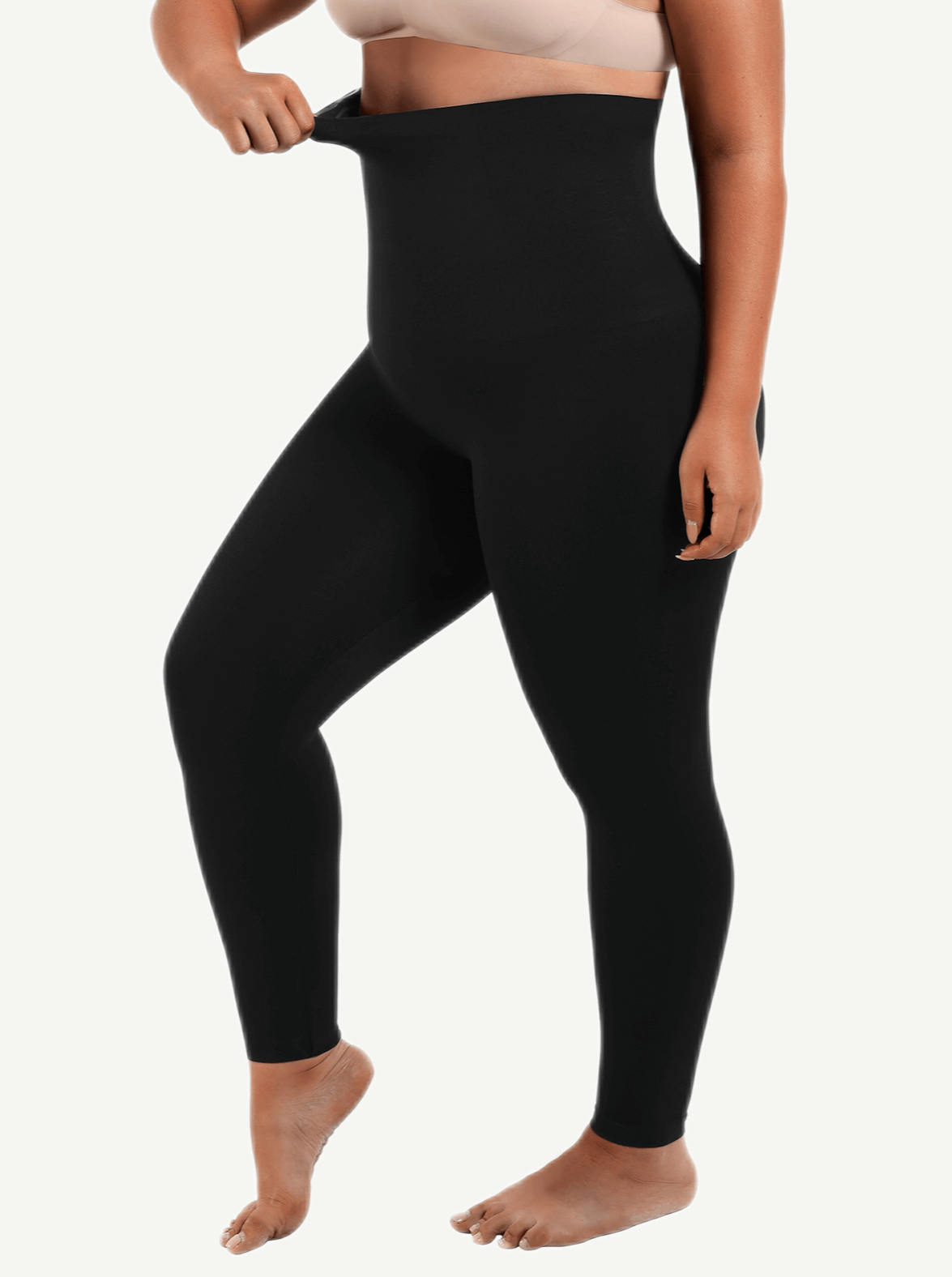 Eco-friendly Seamless Waist Trainer Leggings with Butt Lifting - FirmaActive