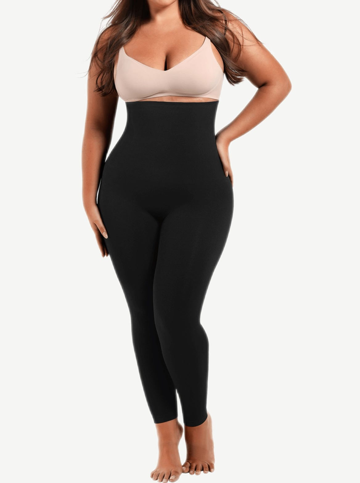 Eco-friendly Seamless Waist Trainer Leggings with Butt Lifting - FirmaActive