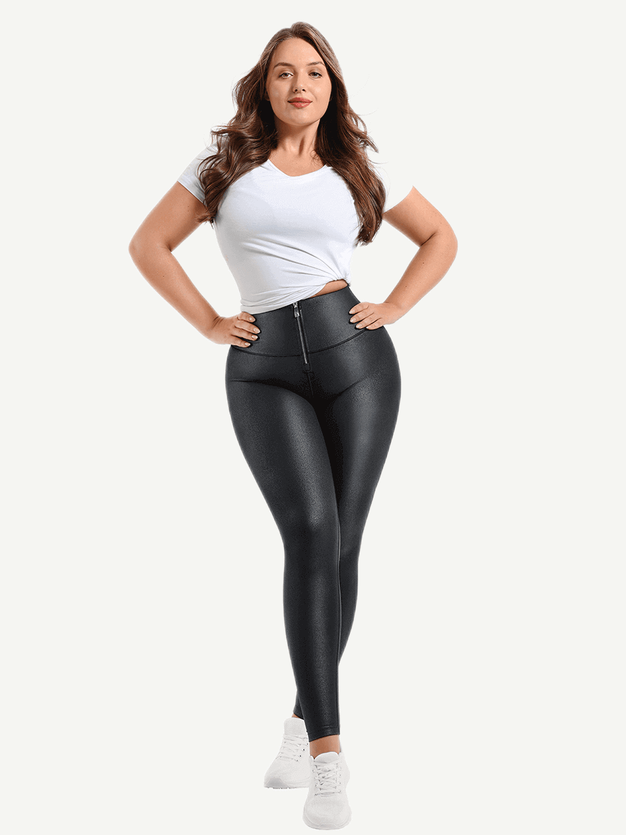 High Waist Tummy Control Active Stretch Pants - FirmaActive
