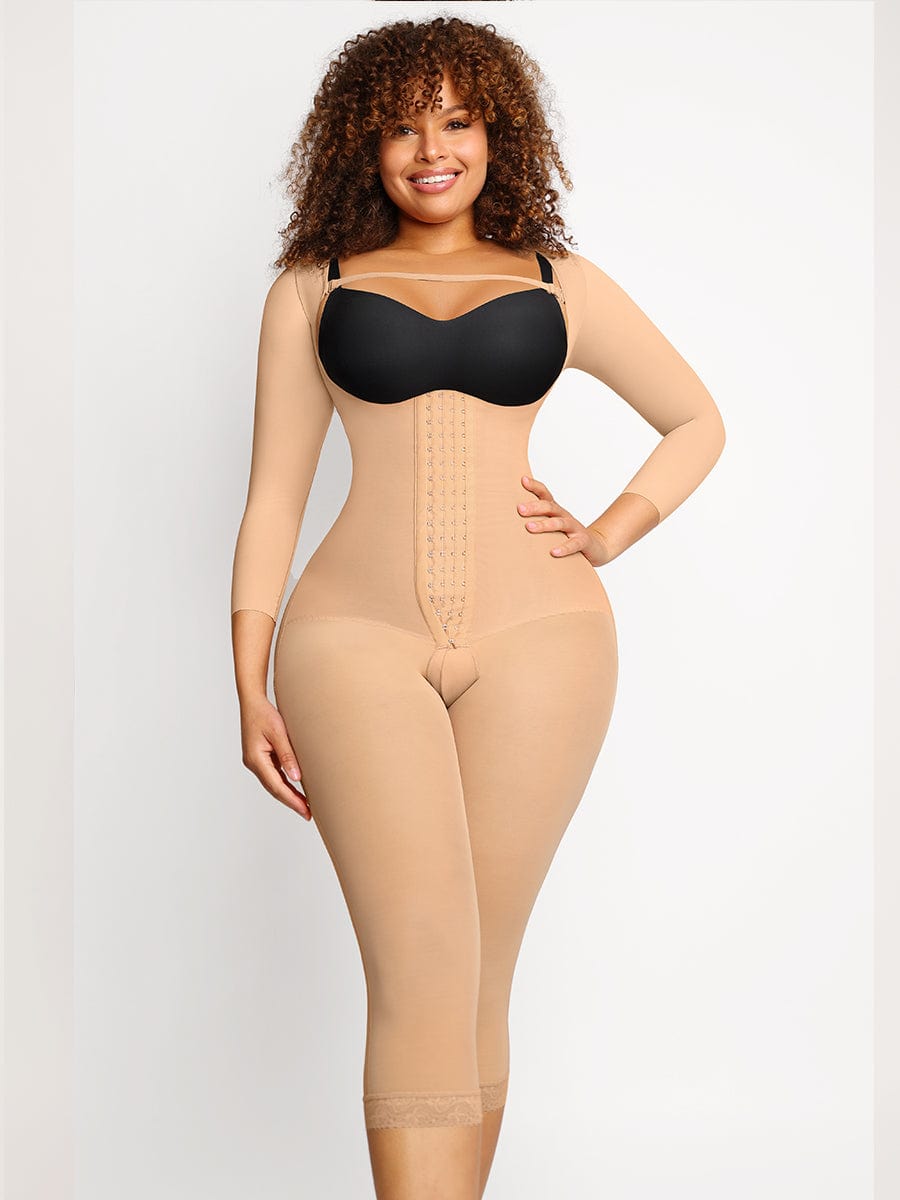 Free Cutting U-Shaped Postsurgical Breast Support & Butt Lifting Full Body Faja - FirmaActive