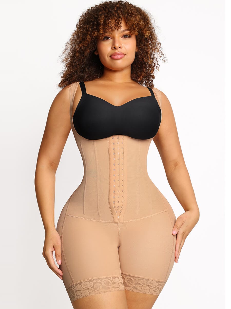 6 Steel Boned Shapewear Tummy Control Waist Trainer Faja - FirmaSculpt