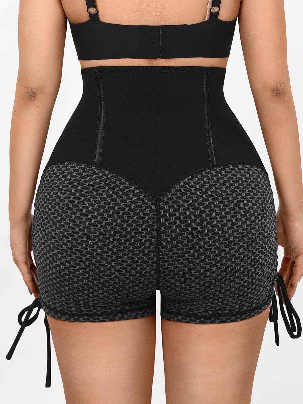 Neoprene Sauna Waist Trainer Shorts with Hook Closure - FirmaControl