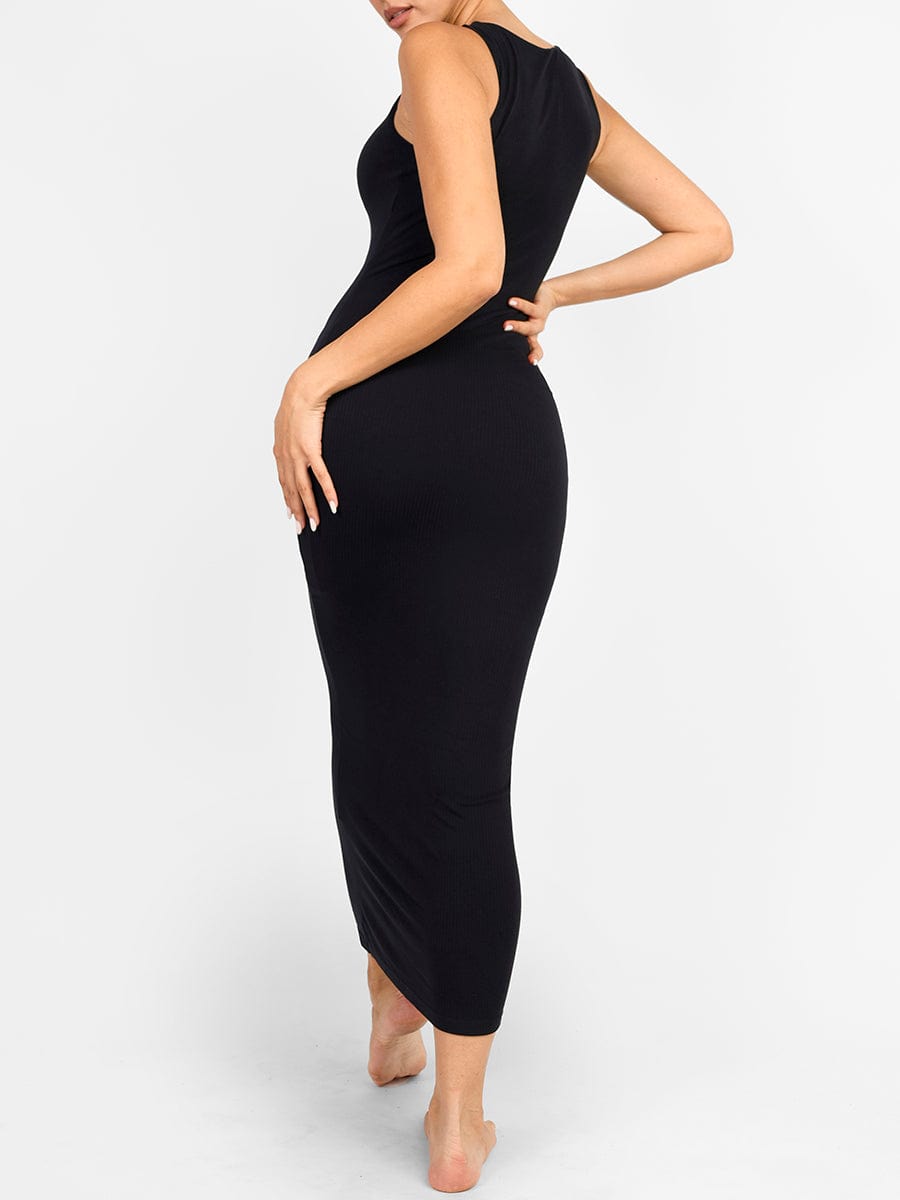Light Support Shaping Dress with Built-in Bust and Waist Control - FirmaActive