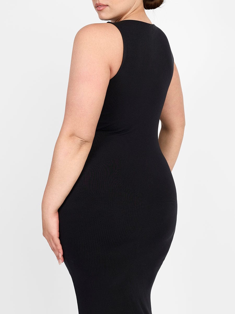 Light Support Shaping Dress with Built-in Bust and Waist Control - FirmaActive