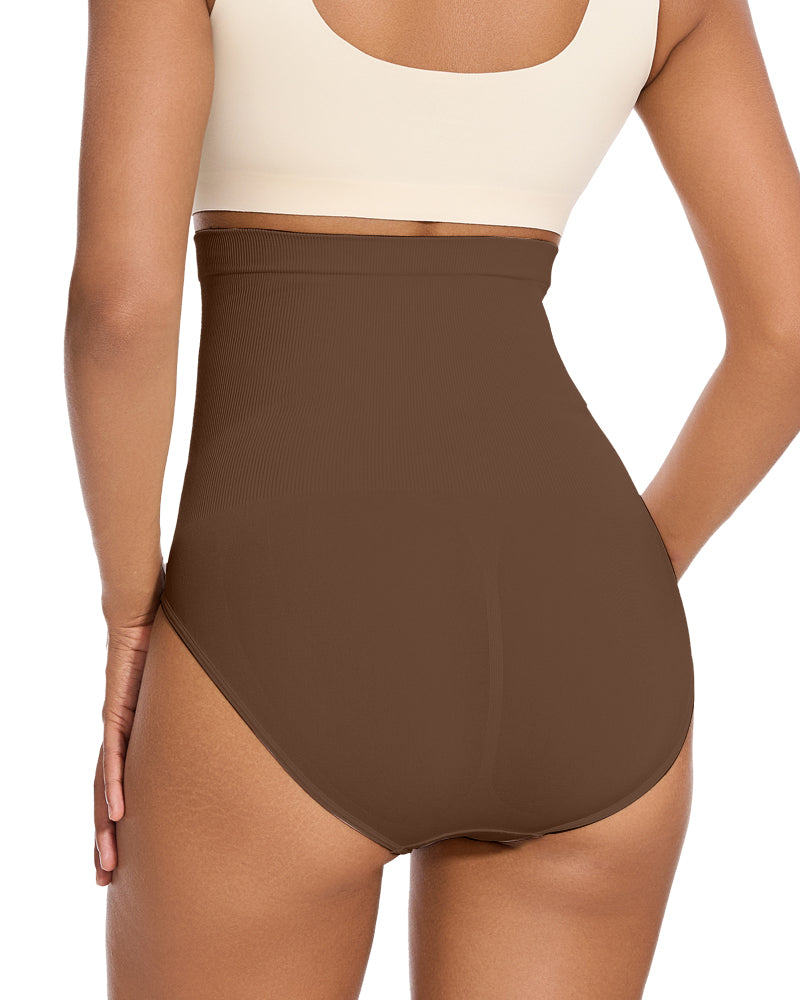 High-Waist Tummy Control Briefs 2-Pack - FirmaControl