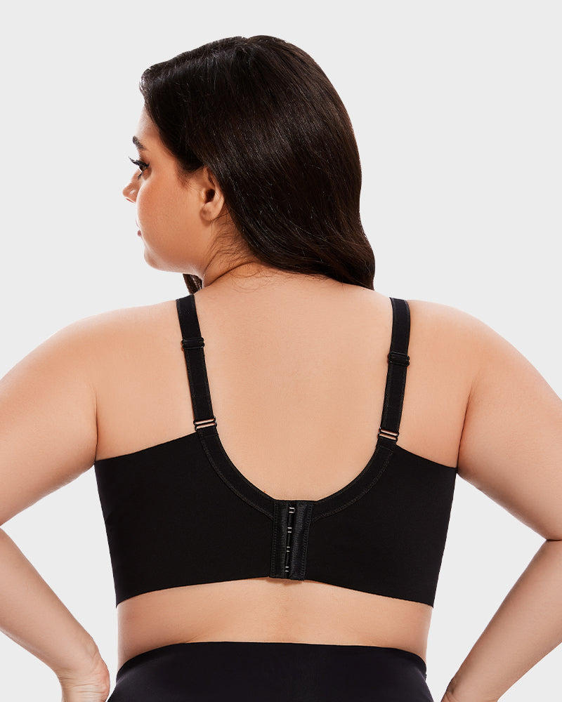 Leaf Lace Full Coverage Unlined Push-Up Bra - FirmaLace