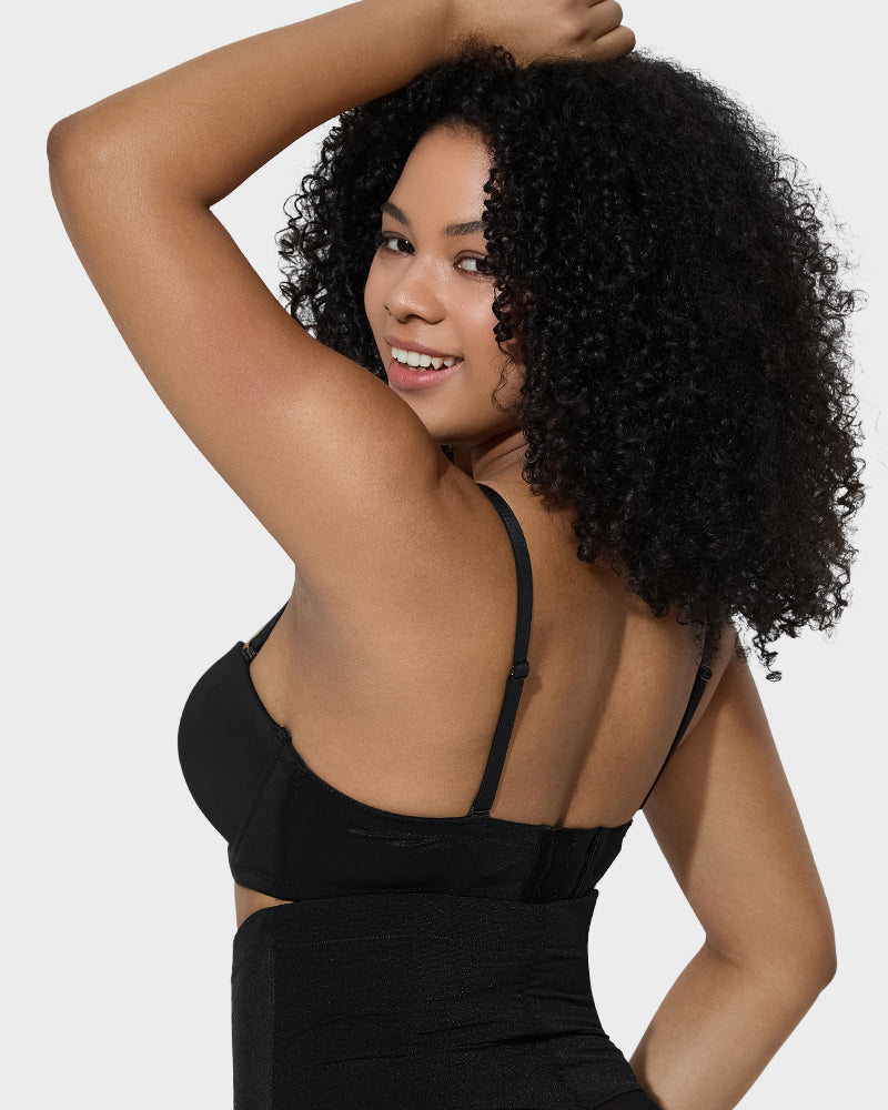 Moulded Cup Underwire Bra with Removable Straps - FirmaFlex