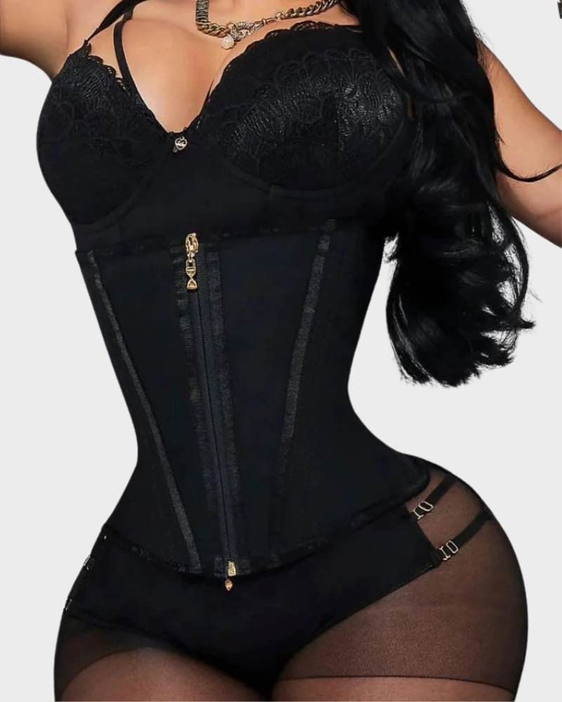 Adjustable Waist Trainer with Hooks - FirmaControl