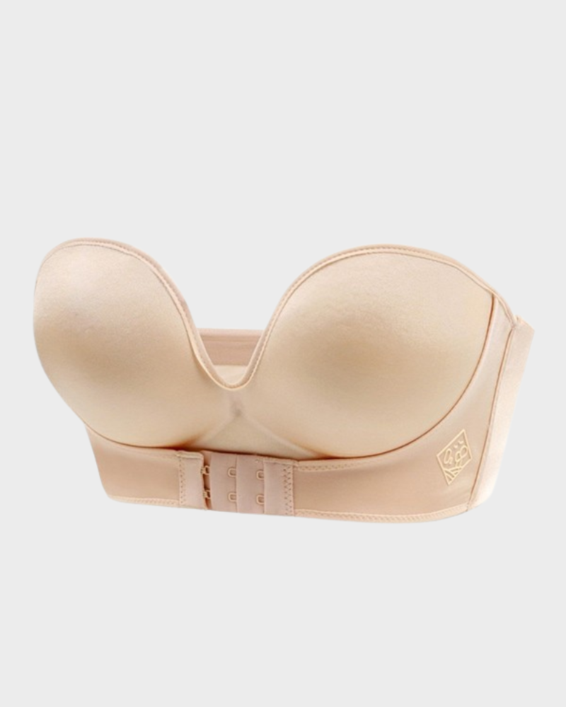 Invisible Strapless Super Push-Up Bra - FirmaHold